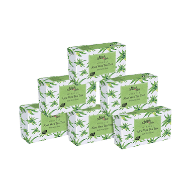 Mirah Belle Aloe Vera Tea Tree Miracle Soap (125gm Each)