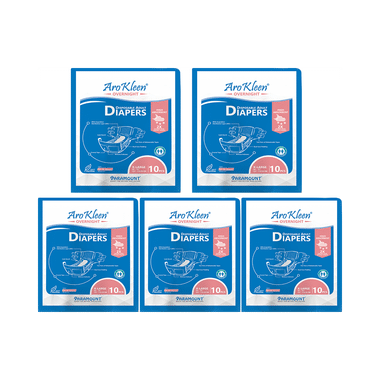 Arokleen Overnight Disposable Adult Diaper (10 Each) XL