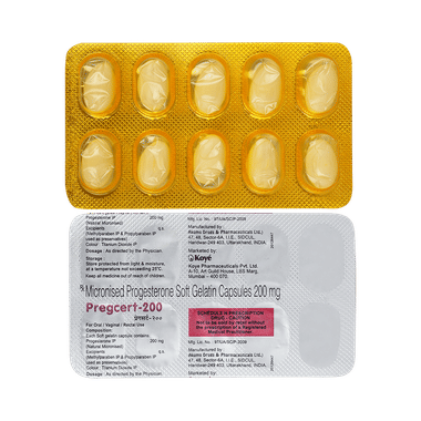 Pregcert 200 Capsule