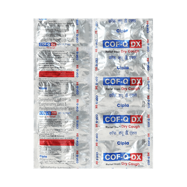 Cof Q DX 5mg/2mg/10mg Tablet