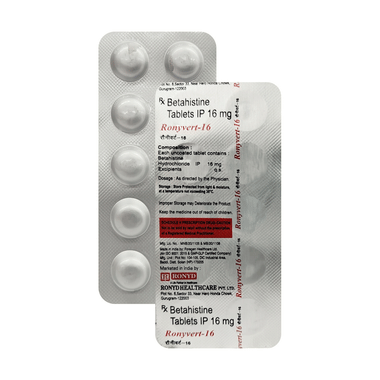 Ronyvert 16 Tablet