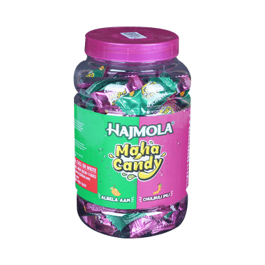 Dabur Hajmola Maha Candy Aam Imli | Tasty, Chatpata Digestive Tablets | For Digestion, Acidity