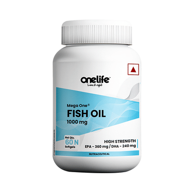 OneLife Mega One Fish Oil Softgels