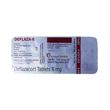 Deflaza 6 Tablet