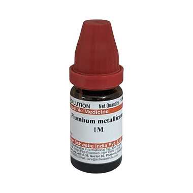 Dr Willmar Schwabe India Plumbum Metallicum Dilution 1M