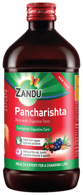 Zandu Pancharishta Ayurvedic Digestive Tonic Complete Digestive Care