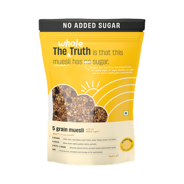 The Whole Truth Breakfast Muesli | Vegan | 5 Grain