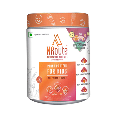 Nroute Plant Protein For Kids Chocolate