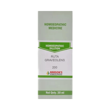 Bakson's Homoeopathy Ruta Graveolens Dilution 200