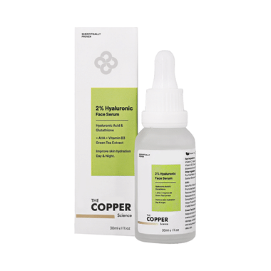 The Copper Science 2% Hyaluronic Face Serum