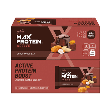 RiteBite Max Protein Active 20g Protein Bar Choco Fudge