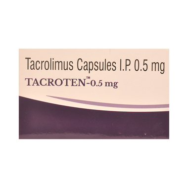 Tacroten 0.5mg Capsule