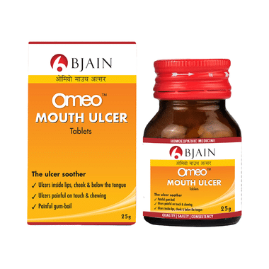 Bjain Omeo Mouth Ulcer Tablet