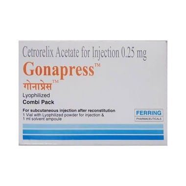 Gonapress 0.25mg Injection
