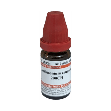 Dr Willmar Schwabe India Antimonium Crudum Dilution 200 CH