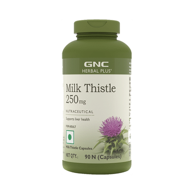 GNC Herbal Plus Milk Thistle 250mg Capsule