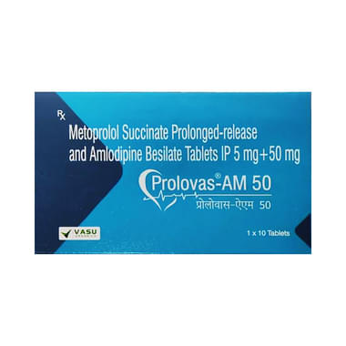Prolovas AM 5mg/50mg Tablet