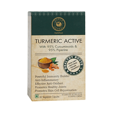Surya Herbal HerbRoot Turmeric Active Capsule