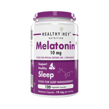 Healthy Hey Melatonin 10mg Vegetable Capsule