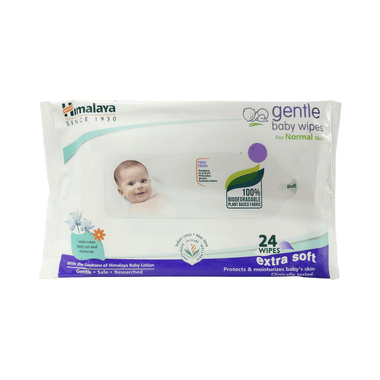 Himalaya Gentle Baby Wipes for Normal Skin