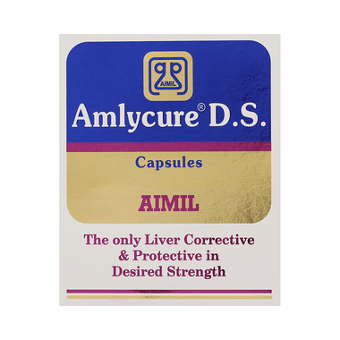 Aimil Amlycure D.S. Capsule | Liver Health Protector | Metabolism Booster