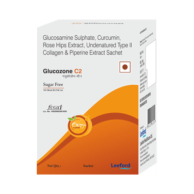 Glucozone  C2 Sachet Orange Sugar Free