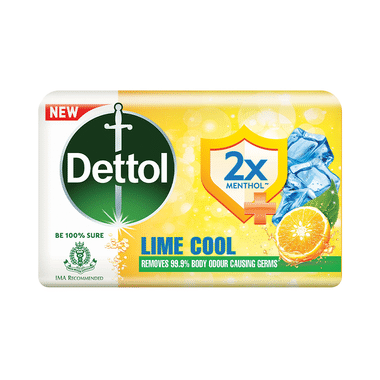 Dettol 2x Menthol Lime Cool (75gm Each)