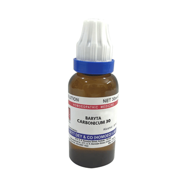 Sett Dey Baryta Carbonicum Dilution 30