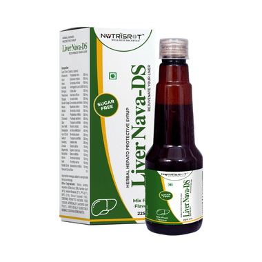 Nutrisrot Liver Nava-DS Syrup For Liver Detox Sugar Free