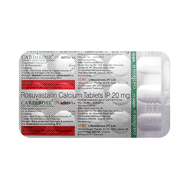 Cardirose 20 Tablet