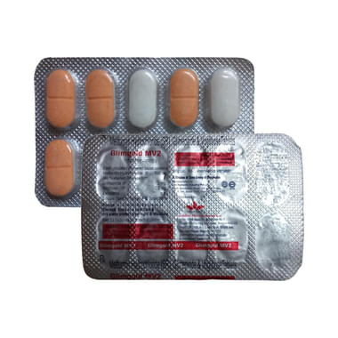 Glimgold MV 2mg Tablet