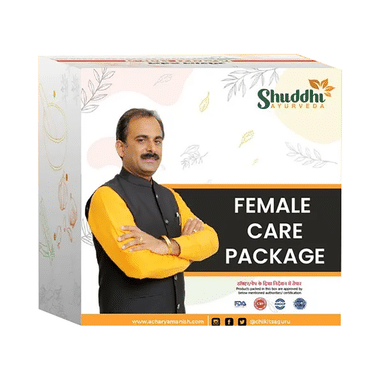 Shuddhi Ayurveda Dr. Shuddhi Package Combo Pack Of Shuddhi Powder 100gm, Dr Immune 80 Tablet, 32 Herbs Tea 30gm And Shuddhi Karan 6 Tablet