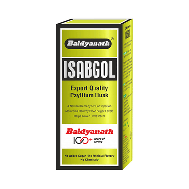 Baidyanath Isabgol Psyllium Husk Powder | For Immunity & Constipation Relief