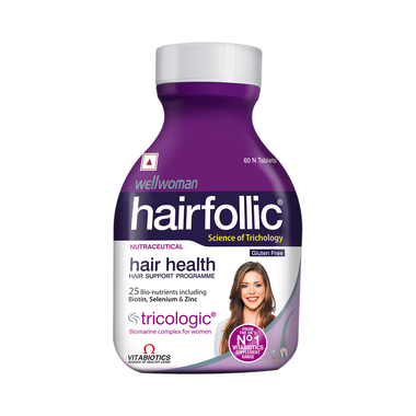 Wellwoman Hairfollic Tablet Gluten Free