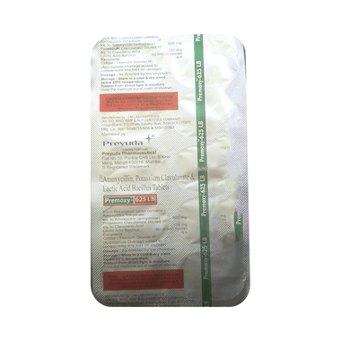 Premoxy 625 LB Tablet