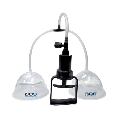 Bos Medicare Surgical Bos Medicare SurgicaBreast Enlargment Pump Double Cup Set With Black Pump