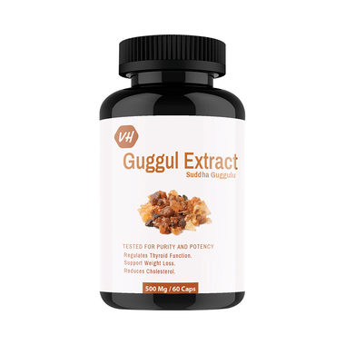 Vitaminhaat Guggul Extract Suddha Guggulu Capsule