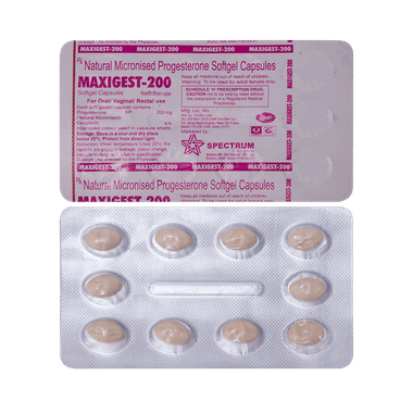 Maxigest 200mg Capsule