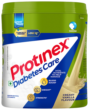 Protinex Diabetes Care | Powder for Strength, Blood Sugar & Weight Management | Flavour Creamy Vanilla