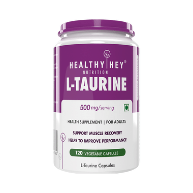 HealthyHey L-Taurine Vegetable Capsule