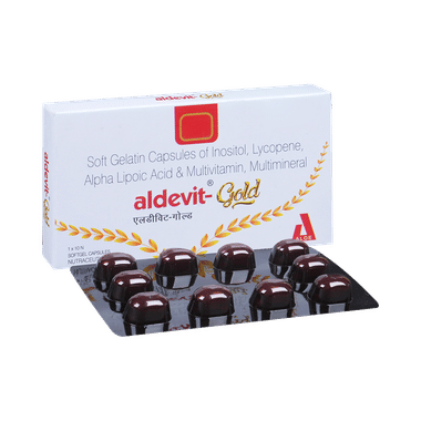 Aldevit-Gold Soft Gelatin Capsule