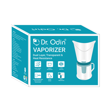 Dr. Odin OD 03DL Dual Layer, Transparent & Heat Resistance Vaporizer Blue