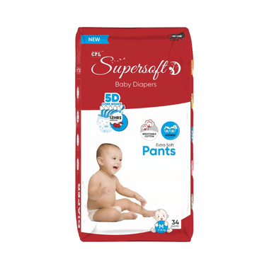 CPL Supersoft Baby Diaper Extra Soft Medium