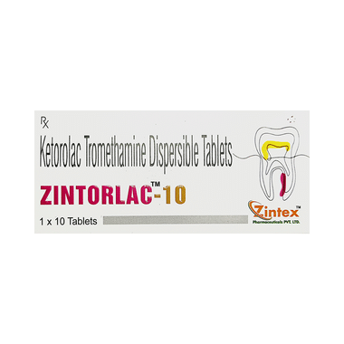 Zintorlac 10 Tablet DT