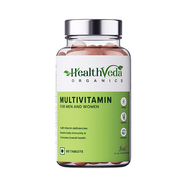 Health Veda Organics Multivitamin For Men And Women Tablet