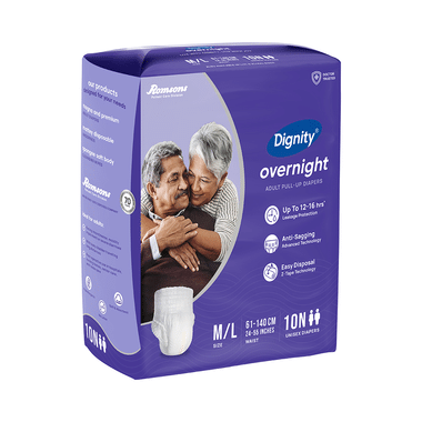 Dignity Overnight Pull-Ups Adult Diaper M-L