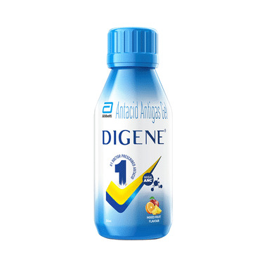 Digene Antacid Antigas Gel | For Acidity, Gas, Heartburn & Stomach Care | Flavour Mixed Fruit