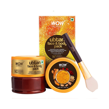 WOW Skin Science Ubtan Face & Body Pack