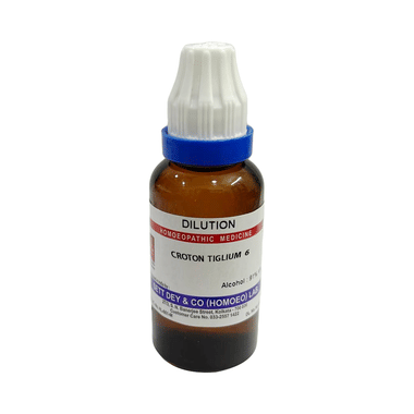 Sett Dey Croton Tiglium Dilution 6