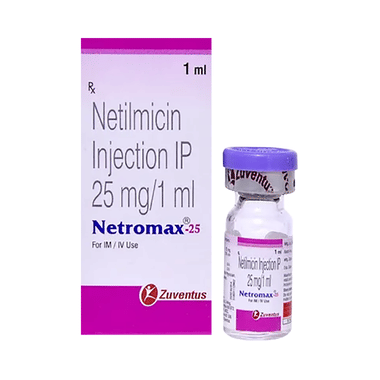 Netromax 25mg Injection